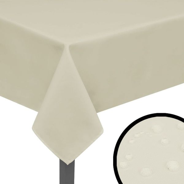 

tablecloths 5 pcs cream 100x100 cm other home textile