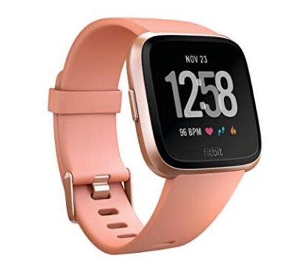 

Fitbit Versa Смарт-Часы Персик Розовое Золото Алюминий Один Размер