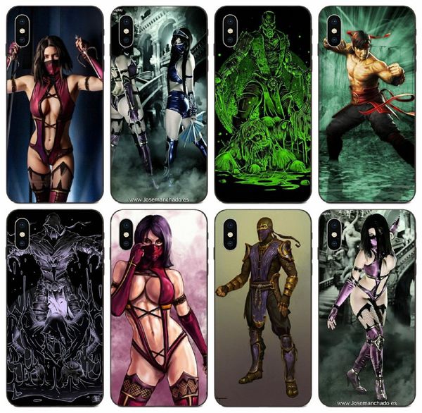 

[tongtrade] mortal kombat 9 case for iphone 11 pro max x xs xr 8s 7s 6s plus galaxy j4 j6 j8 2018 huawei p30 lite lg k40 k50 drop proof case