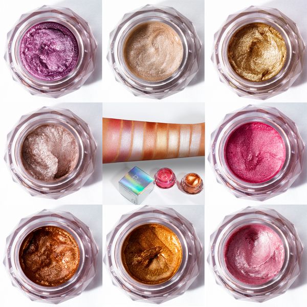 

pudaierjelly gel jelly face high light liquid body highlight cream mermaid eye shadow