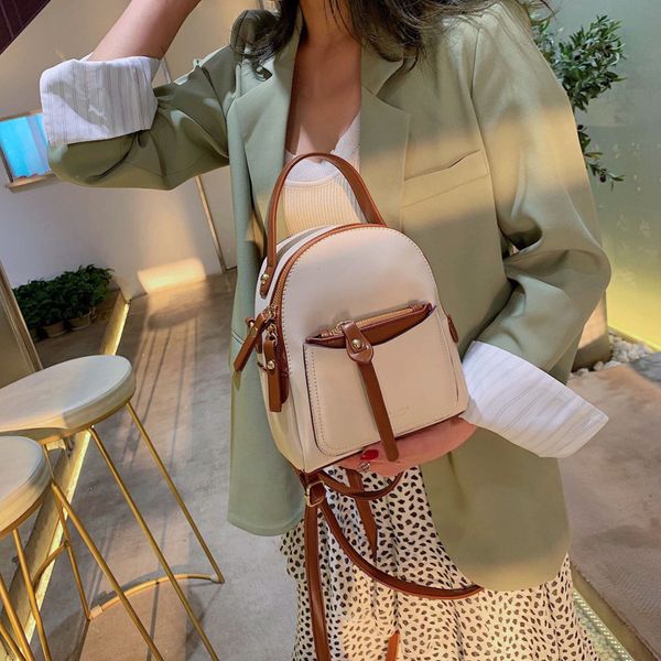 

jiulin leisure korean version of impingement double shoulder bag 2019 new texture girl single shoulder bag