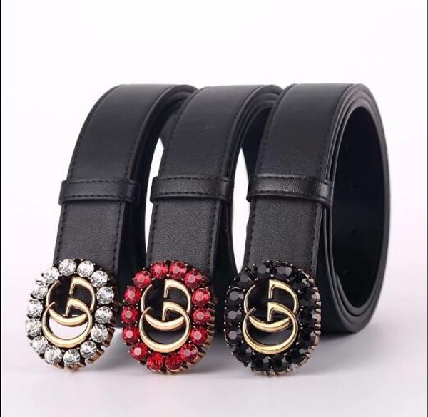

Новая мода женский дизайнер роскошь высокое качество Алмаз пряжки ремня для небо