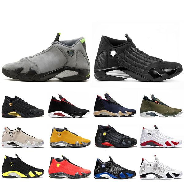 

new arrival charity black grey light graphite 14s dmp 14 mens basketball shoes reverse dmp last sthunder varsity royal trainers sneakers