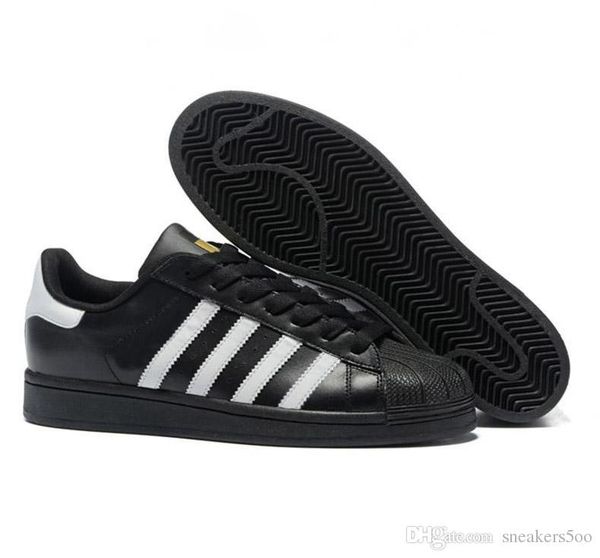 

2019 superstar original white hologram iridescent junior gold superstars sneakers originals super star women men sports casual shoes 36-45, Black