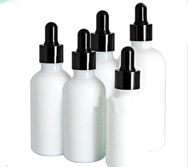 Hochwertige Kosmetikverpackung 10 ml 15 ml 20 ml 30 ml 50 ml 100 ml Glasserumflasche ätherische Ölflasche mit Pipette