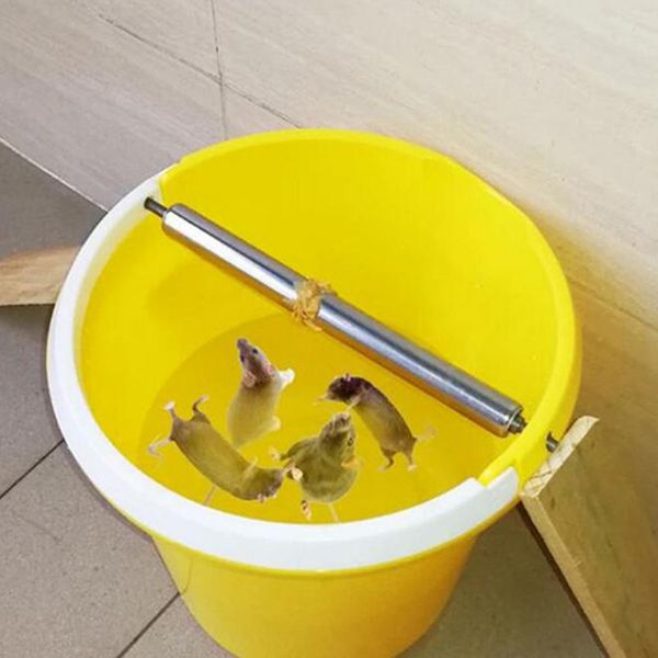 

household pest mouse traps mice control rodent bait killer stainless steel rolling stick rat catcher catching mousetrap