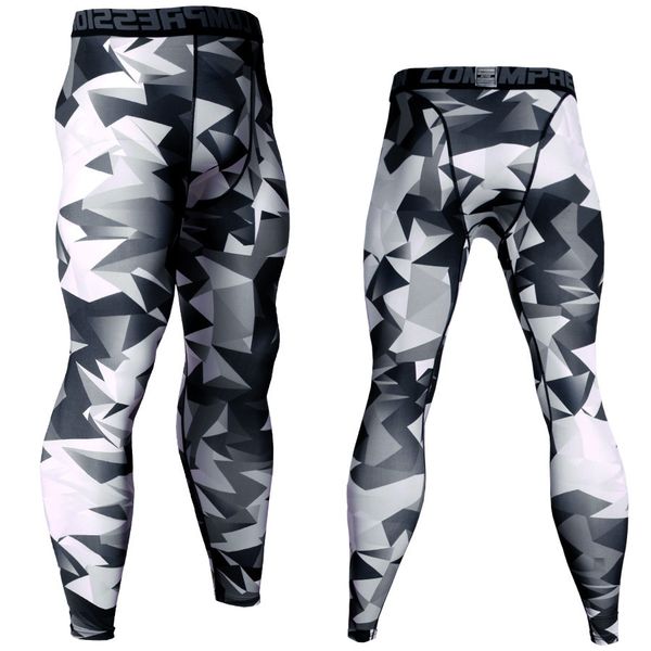 

mens compression pants sports running tights basketball gym pants bodybuilding joggers skinny leggings trousers full length, Black;blue