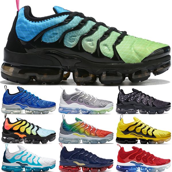 

aurora green plus tn running shoes men womens lemon lime white blue tiple black game royal eggplant luxury designer sneakers mens trainers