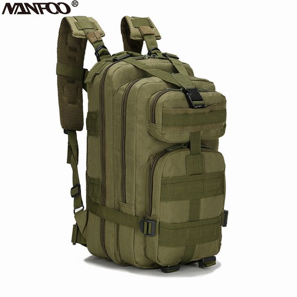 

25l tactical bacpack soft breathable army soldier rucksack 1000d nylon climbing hiking trekking backpack 9colors