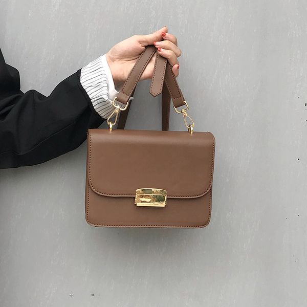 

fashion small crossbody bags for women 2019 small pu leather shoulder messenger bag for girl brown bolsas ladies phone purse