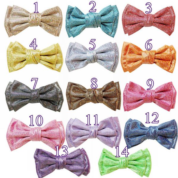 Ins Glisten Diy Hair Bows Girls Hair Clips Handwork Double Deck
