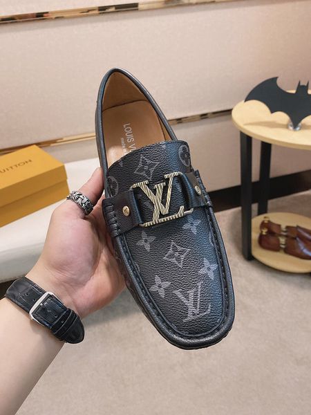 

2020 brand red bottom loafers luxurious party wedding shoes designer black patent leather suede dress shoes for men slip on flats, Blue;gray