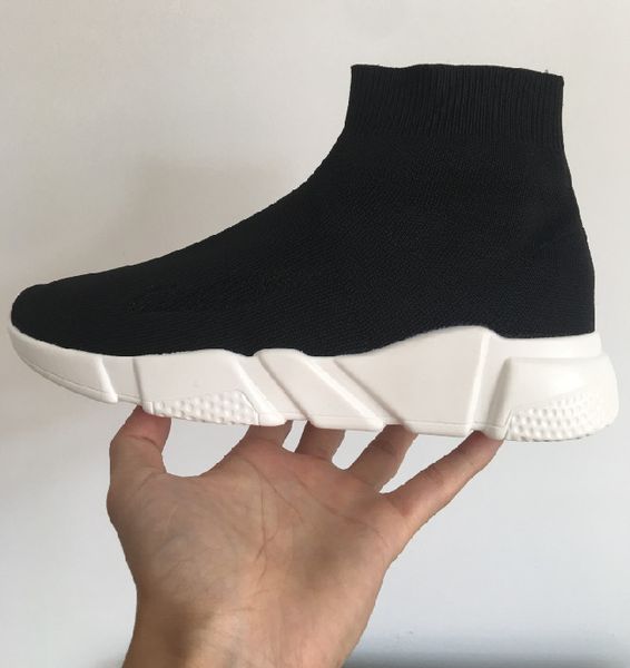 

luxury designer sock shoe speed trainer run sneakers speed trainer sock race runners black shoes men and women sports sneaker 36-45