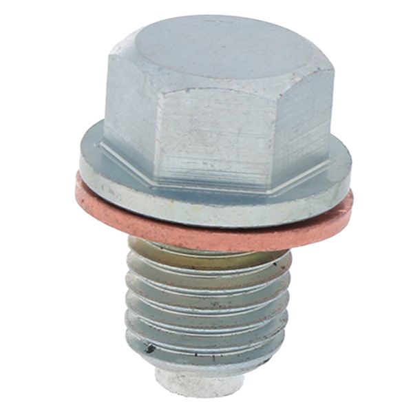 

engine oil pan protection plug for atv and motorcycle silver