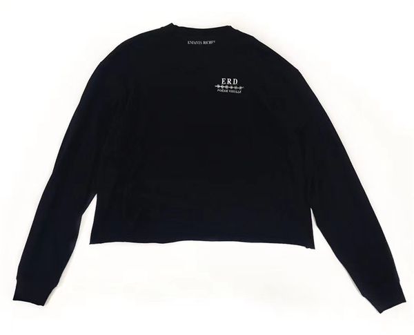 

t-shirt shirt casual tees t high oversize men 1 women quality sleeve fashion long streetwear euwil, Black