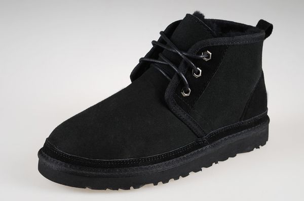 Venda Quente-El Camurça Inverno Botas Novos Homens Botas Clássicas Botas Newm Series Cintas Casuais Bota Quente Running Tênis 40-45