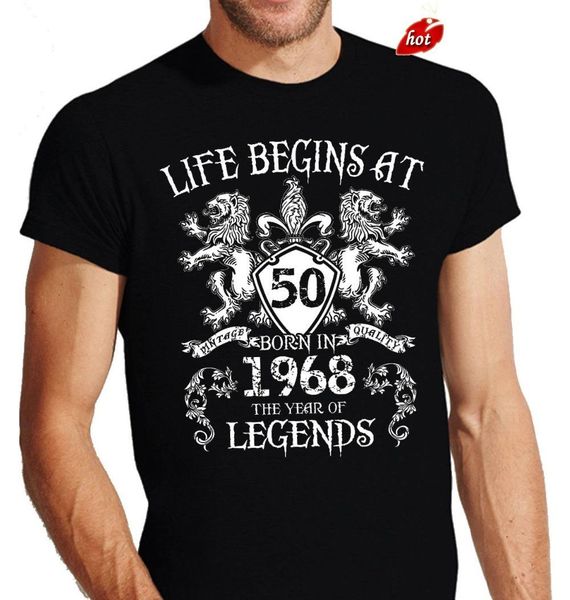 Crest Wappen T Shirt 50 Geburtstag 68 1968 50 Jahre Funfzig Birthday Mc T Shirt Over Shirt Best T Shirt Site From Amesion02ljl 10 59 Dhgate Com
