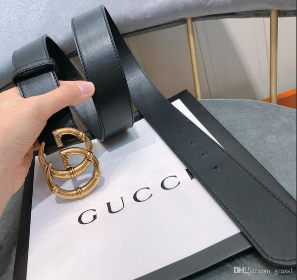 

wholesale high-end quality designer belt classic fashion neutral men and women smooth buckle business leisure belt bandwidth 4.0 cm no box, Black;brown