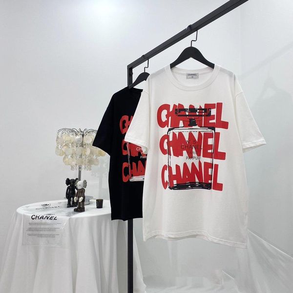 

новые женские 2020 роскошь дизайнер тенниска одежды лето с коротким рукавом женщины тенниска хлопок тройник париж 5,12, White