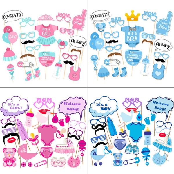 

детское фото на день рождения реквизит для детской будочки реквизит для малыша photobooth 25/27 шт