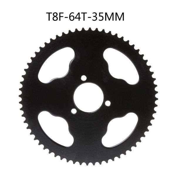 

1 pc motorcycle rear sprocket gear t8f hole inner dia 35mm 54t 64t moto parts accessories new