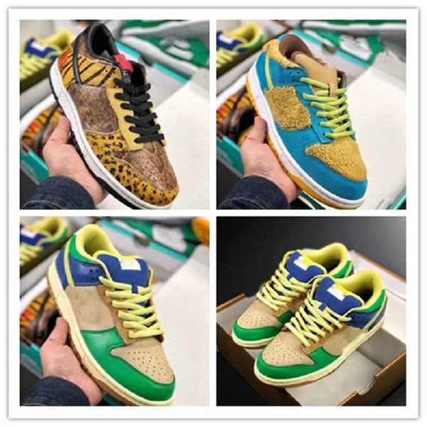 

sb dunk travis scotts safari kumquat mens running sports shoes dunk sb brooklyn projects low strangelove sneakers chunky dunky university re