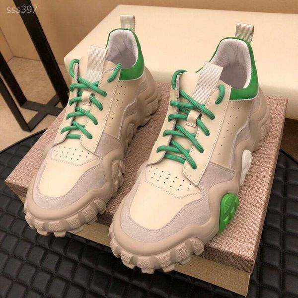 

sneakers shoes men's genuine leather lace-up 2020 new sneakers running fashion non-slip european and american casual shoes men size 39