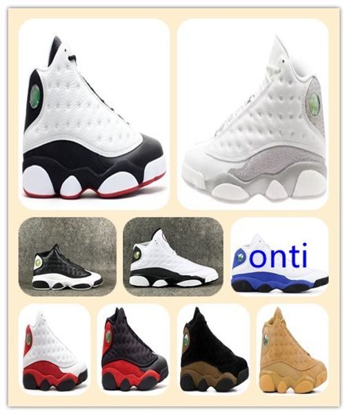 

with phantom 13s 13 he got game hyper royal olive bordeaux chicago bred basketball shoes 13 wheat mens sports sneaker dropping shippment, Black
