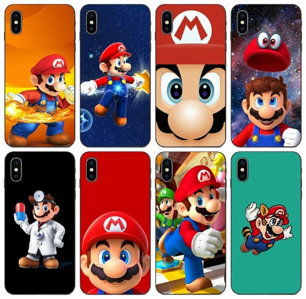 

tongtrade] super mario bros flexible case for iphone 8 7 6s 5s plus x xs 11 pro max galaxy a7 s10 s9 s8 huawei p30 p9 p8 lite xiaomi 8 case