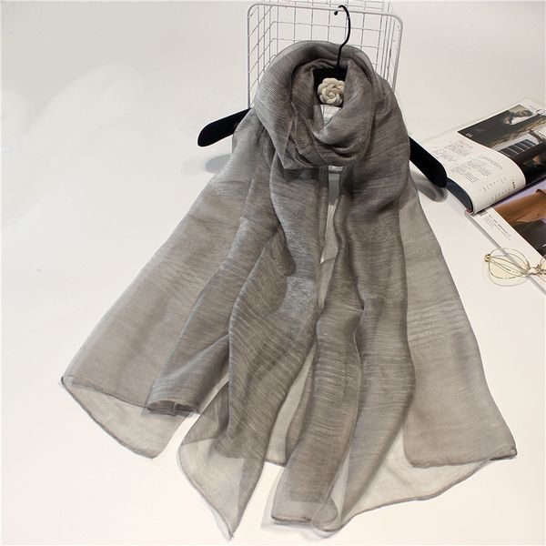 

xia bokuan mohair real silk wool around atmosphere feel literature solid color silk scarf sunscreen shawl woman, Blue;gray