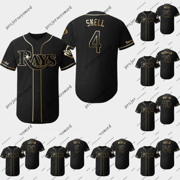 

Tampa Bay 4 Blake Snell 2019 Golden Edition Jersey 5 Matt Duffy 18 Joey Wendle 29 Tommy Pham 39 Kevin Kiermaier Charlie Morton Rays Jerseys