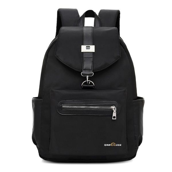 

fabra women backpack casual rucksack oxford school shoulder bag waterproof backpacks for teenage girls black student back pack