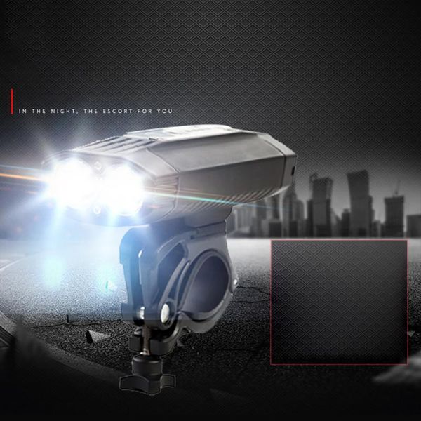 

bike lights waterproof led bicycle front head light+rear safety
