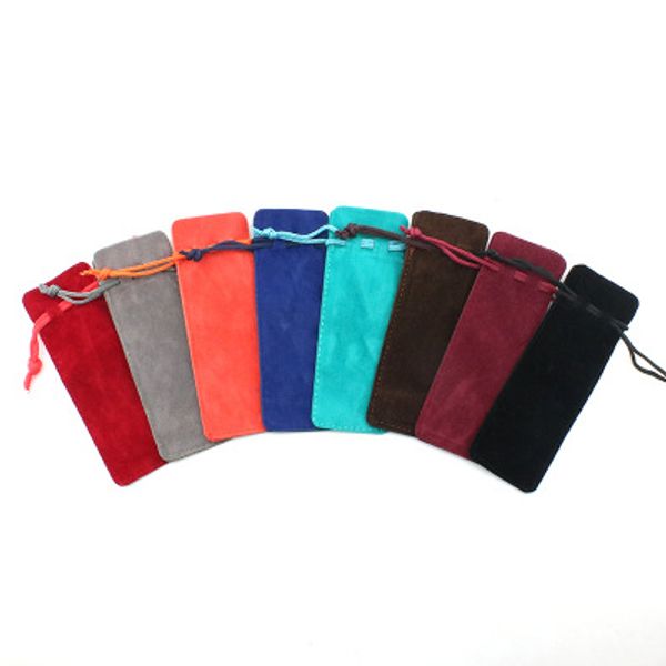 

jewelry cosmetic bag colorful velvet jewelry drawstring bags velvet pocket perfume toothpick lipstick bag gift bag eea960