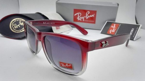 

New ju tin ungla e men women ray brand de igner band uv400 driving eyegla e ban gardient 4165 un gla e with ca e