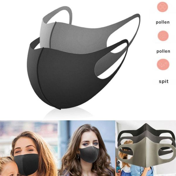 

mouth mask breathable sponge reusable facial mask anti-pollution face shield wind proof mouth cover