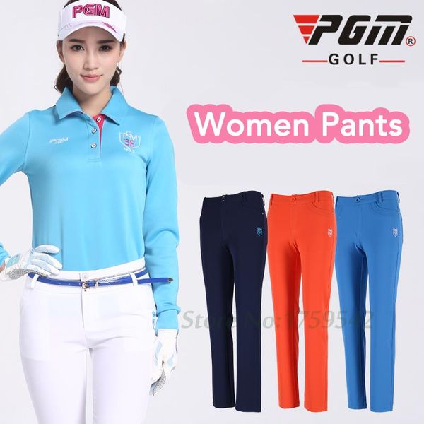 

2016 new women's golf pants essentials lightweight full length pant sport golf apparel breathable high elastic, Gary;green