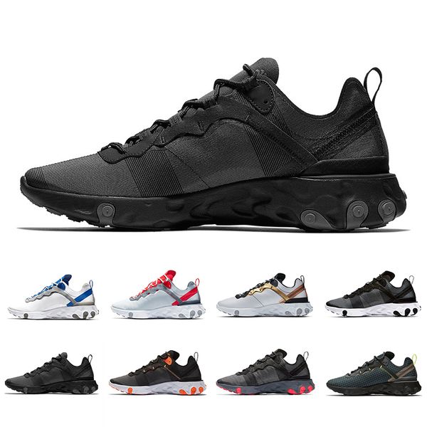 

new arrival volt taped seams react element 55 undercaver x upcoming running shoes solar university red designer sports men women sneakers