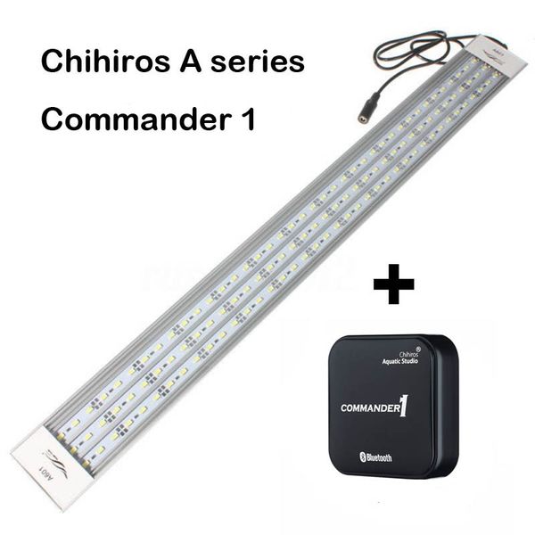 

chihiros a series commander 1 ada style water plant grow 6500k led light brief style remote controller aquarium fish tank