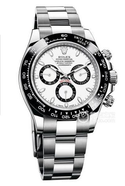 

elling luxury watch mens ceramic bezel 40mm cosmograph 116500 no chronograph automatic fashion men's watches wristwatch, Slivery;brown