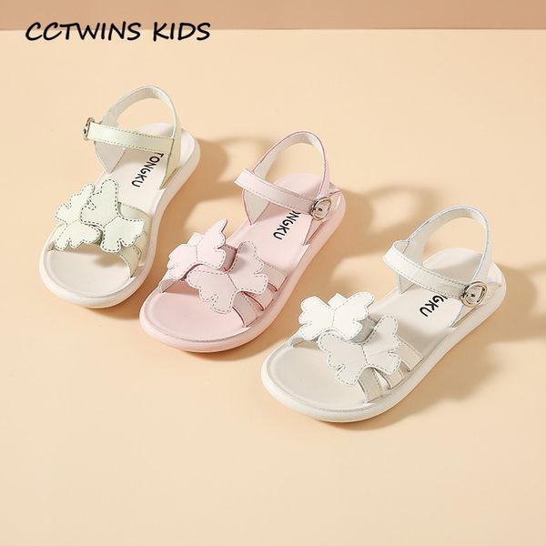 

kids shoes 2020 summer girls fashion princess shoes children genuine leather flat baby brand casual soft sandals 6606009 t200427, Black;red