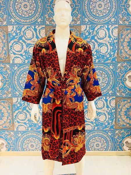 

beauty art luxury baroque n roll jacquard silk bathrobes medusa designer night robes matching same towels sets royal home l collections