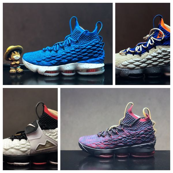 

LJ015b hot sale cheap Men Women Sports outdoors shoes 15 EP Pride of Ohio 897648 003 001 Luxury designer basketball Sneakers Official