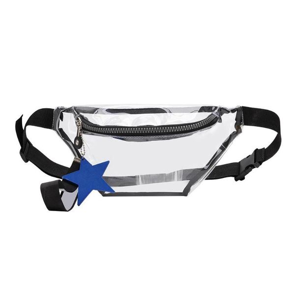 

женщины моды clear pvc прозрачный фанни пакеты crossbody вскользь женщины талии сумки плеча сумки