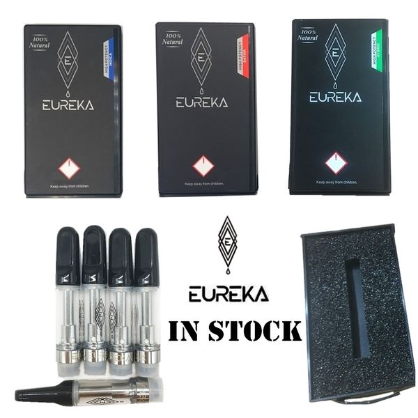 

Эврика Картриджи восковой Упаковка Eureka 0.8ml1.0ml Керамические катушки Atomizerrs Пустые 510 темы Испаритель E сигареты Одноразового Vape Pen