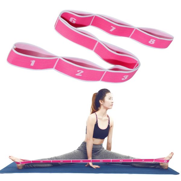 

yoga belts pull rally band nylon latex multi-level force setting fitness exercise band multi-functional elastic belts