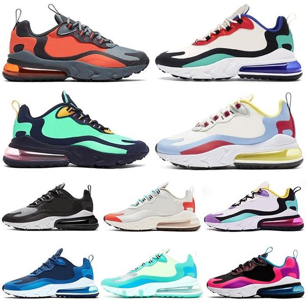 

big size react women men running shoes travis scotts green orange phantom bauhaus optical hyper jade mens trainers sports sneakers 36-47