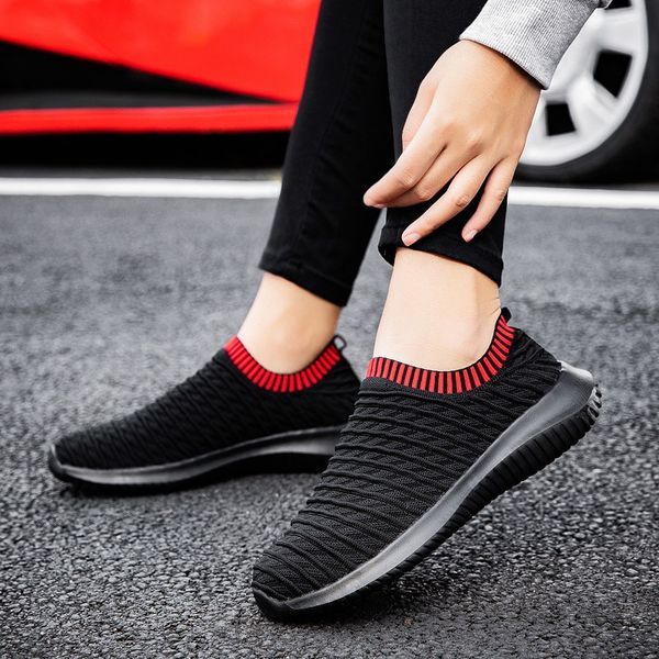 

summer breathable sneakers sock woman light walking sport shoes for women comfortable soft sole running shoes zapatillas mujer