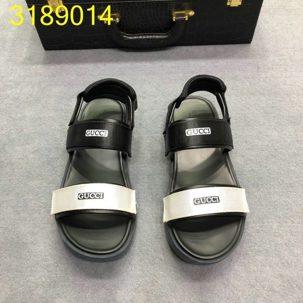 

19ss Summer Новые Модные Сандалии Для Мужчин Оригинальный Дизайн Стиль Лучшее Качеств