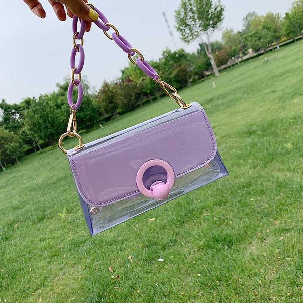 

new french design fashion transparent pvc jelly underarm bag & elegant shoulder bag crossbody width 19cm height 11cm